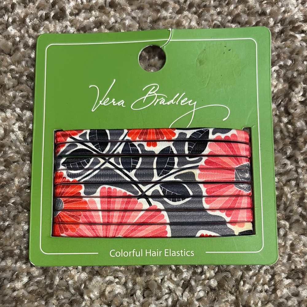 Vera Bradley Red and Black Hair Accessories